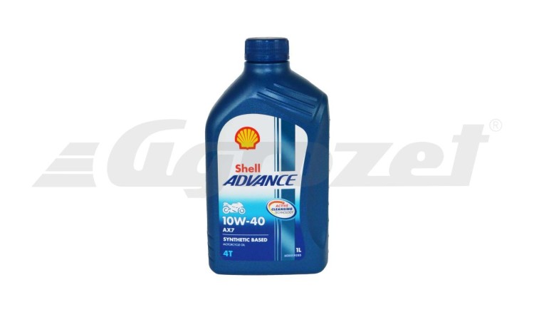 Olej SHELL Advance 4T AX7 10W-40 1L