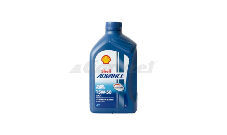 Olej SHELL Advance 4T AX7 15W-50 1L