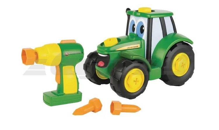 Traktor skládačka John Deere