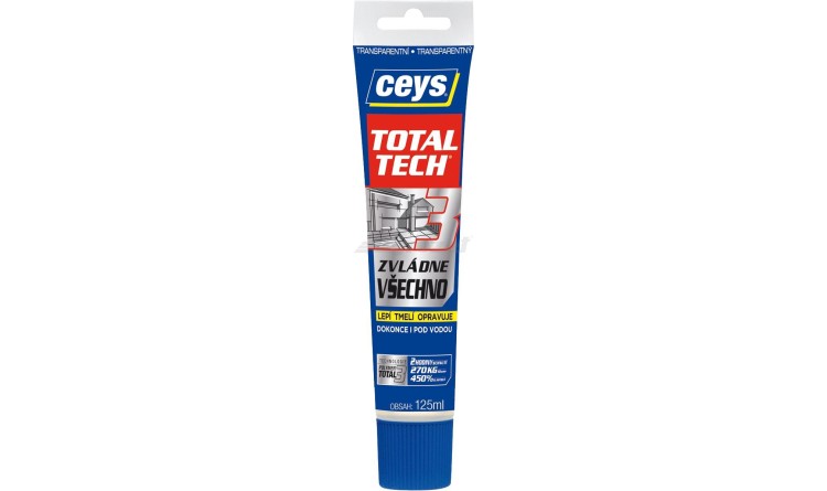 ceys 42507242 Total Tech Express transparent tuba 125ml