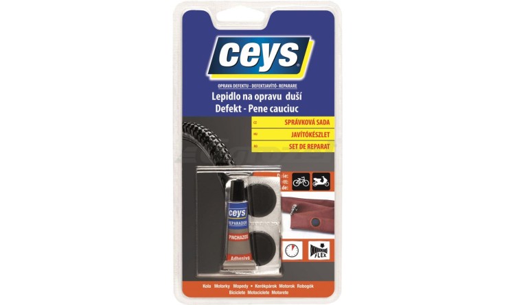 ceys 48505003 Lepidlo na opravu duší 5ml + 4 záplaty