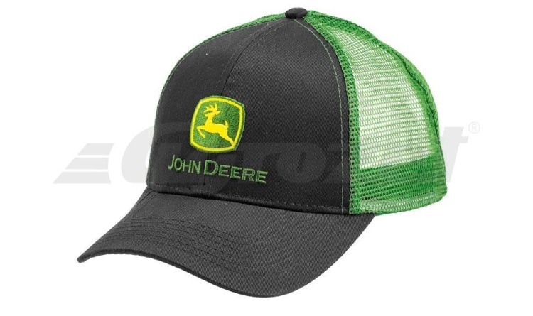 Čepice černá John Deere