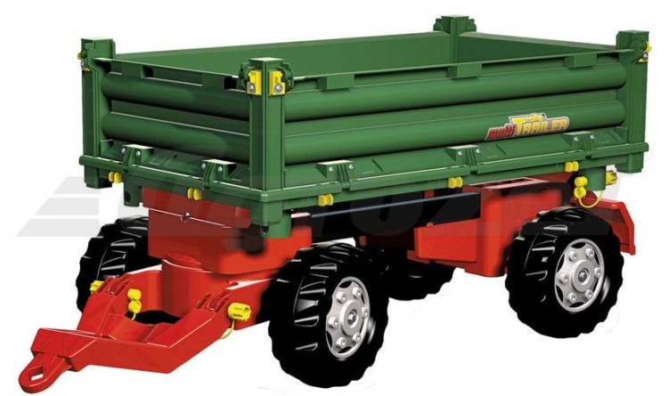 Přívěs Multi-Trailer John Deere, třístranný sklápěč