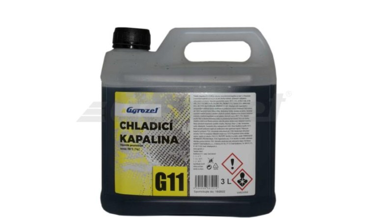 Kapalina chladící G11/G48 AGROZET Antifreeze 3 L