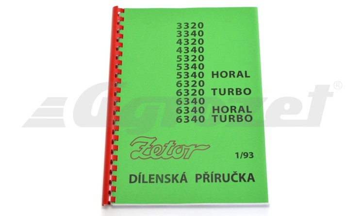 Dílenská příručka Z 3320-7340 - CZ 1/93