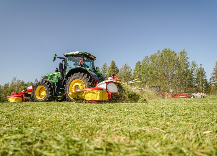 Žací kombinace Pottinger NOVACAT V 8400 – to pravé pro Vaše seče