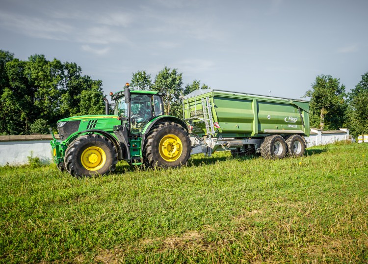 Fliegl TMK & John Deere T670 & John Deere 6R | 49. díl Agrozet od A do Zet