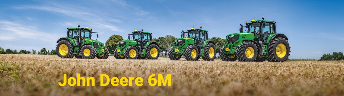 John Deere 6M: Revoluční řada traktorů s maximálním výkonem a intuitivním ovládáním