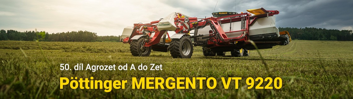 Pöttinger MERGENTO VT 9220 | 50. díl Agrozet od A do Zet