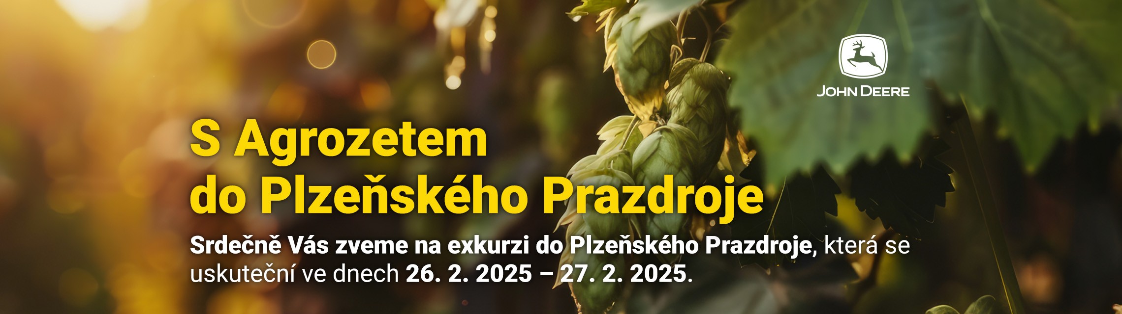 S Agrozetem do Plzeňského Prazdroje