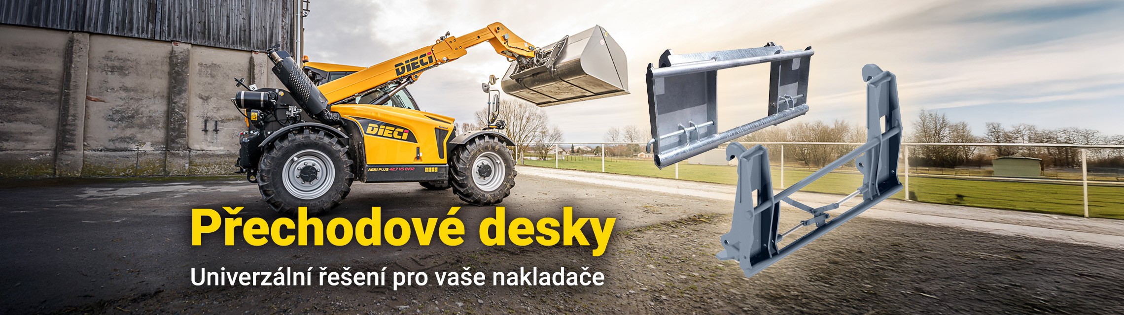 Přechodové desky – Univerzální řešení pro vaše nakladače